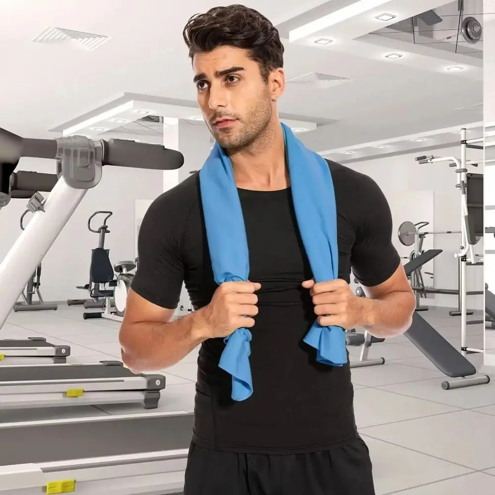 New Ultra-Absorbent Microfiber Towel Portable Soft Lightweight Compact Towel Beach Bath Towel Travel Sports