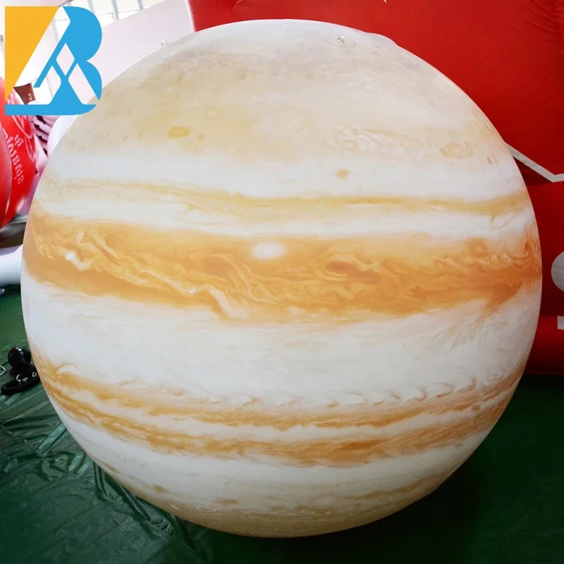 

Customised Learning Resources Giant Inflatable Solar System Set Airtight Inflatable Jupiter Balloon for Events Decoration Toys