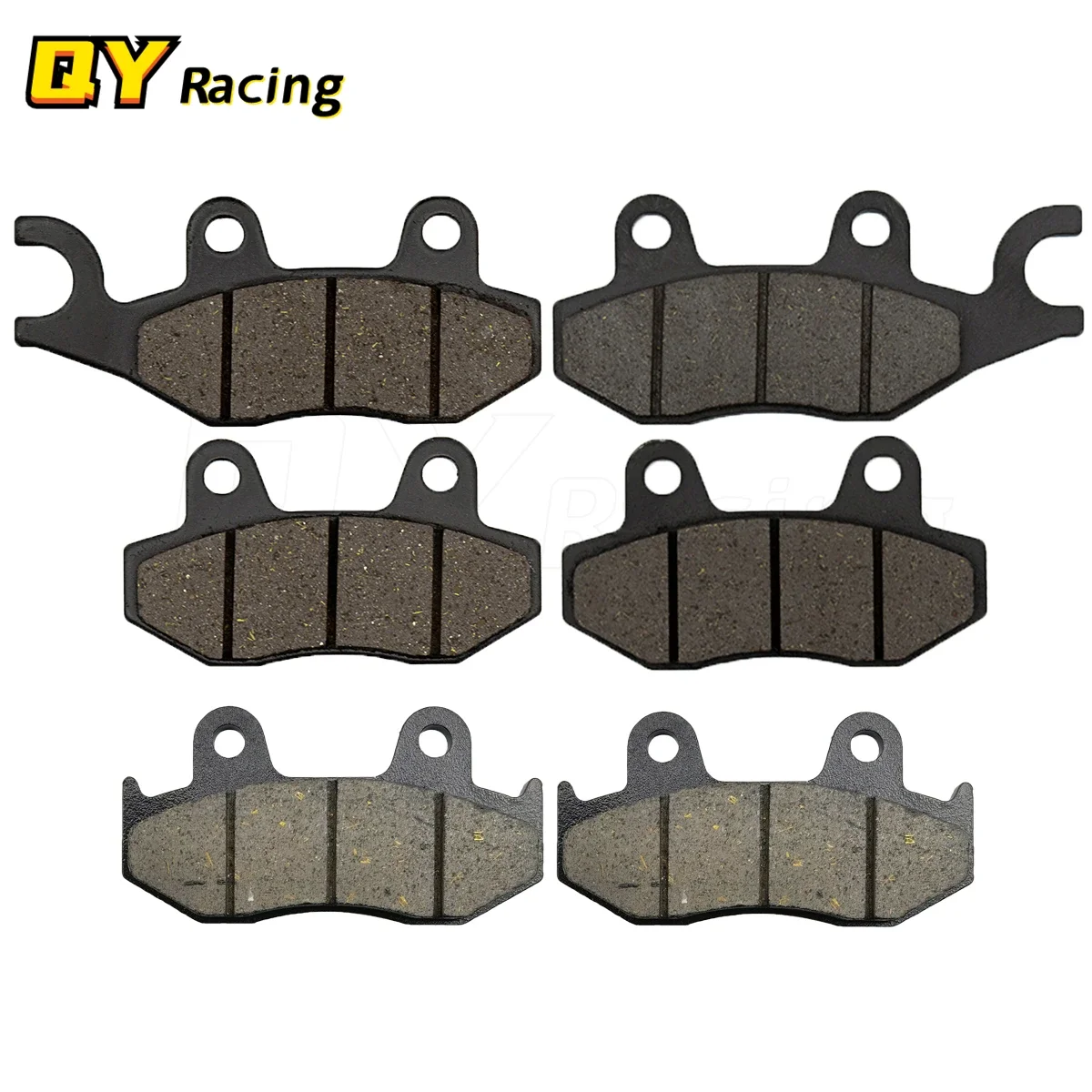 Motorcycle Front & Rear Brake Pads For Yamaha YFZ450 YFZ 450 ATV YFZ450R YFZ 450R 06-15 YFM700 Raptor YFM 700 YFM 700R 2013-2018