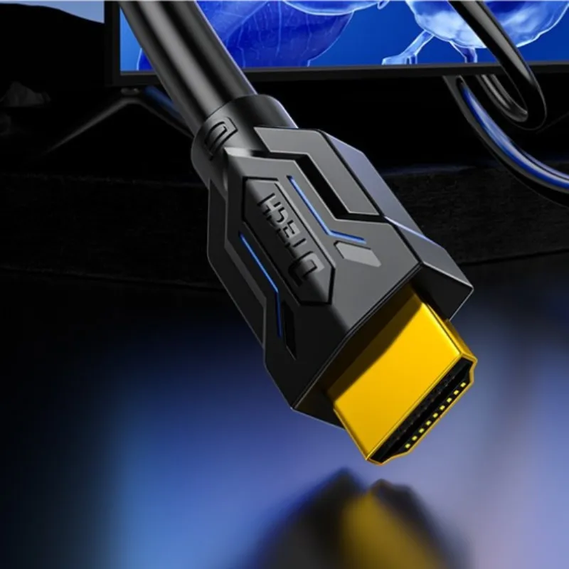 3 قطعة DTECH 2 متر طول 8K 48Gbps Hdmi ذكر إلى Hdmi ذكر 2.1 فولت HDMI كابل فيديو للتلفزيون PS4/5