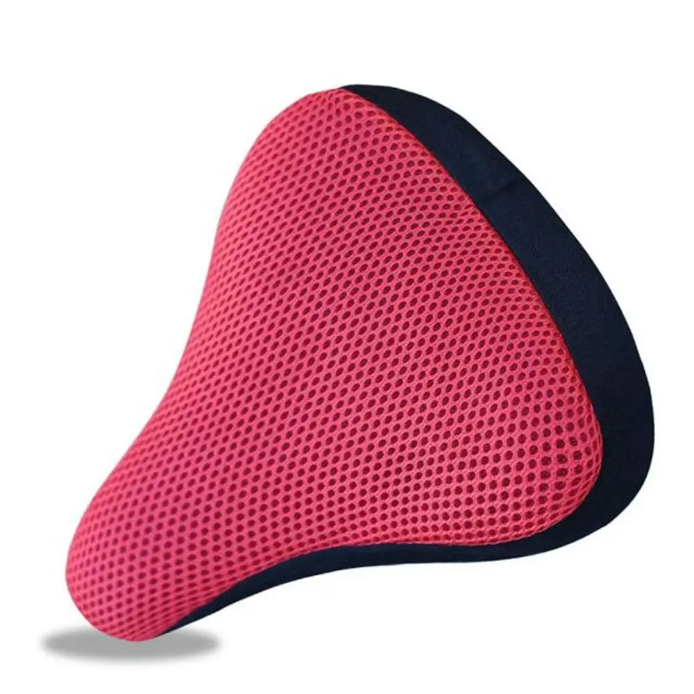 

Saddles Cycling Accessories Honeycomb Design 3D Soft Cycling Cushion Bike Seat Cover Bicycle Saddle Cover Bike Cushion Cover