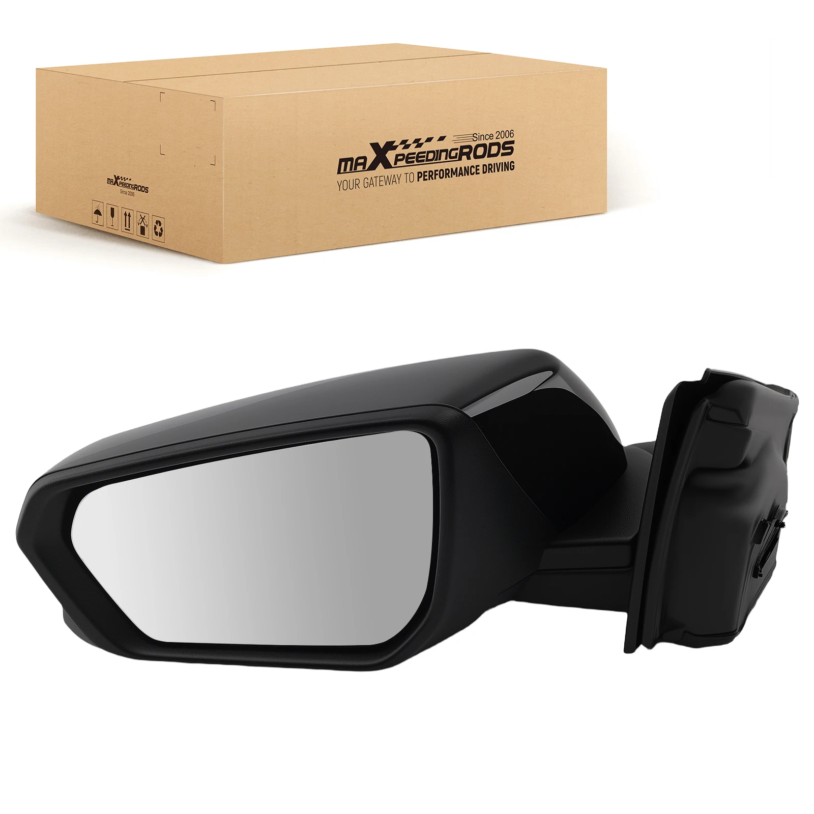 

Left Side Mirror for GMC Terrain 4-Door 2018-2024 23406417 Heated Power Power Car Mirror Rear View Mirror Side View Mirror