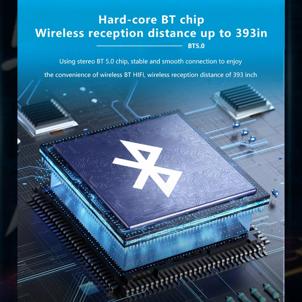 Portable Bluetooth-Compatible 5 0 Wired Headphones Audio Sounds Receiver Music Streaming Mini Adapter Accessories