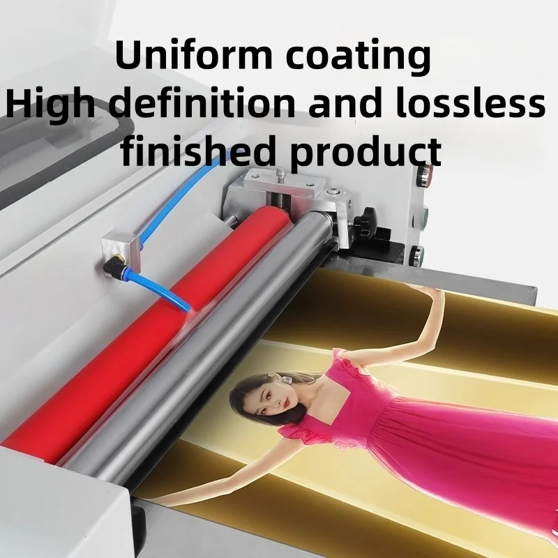 14-inch photo laminating machine UV coating machine energy-saving photo studio equipment for one-time photo formation