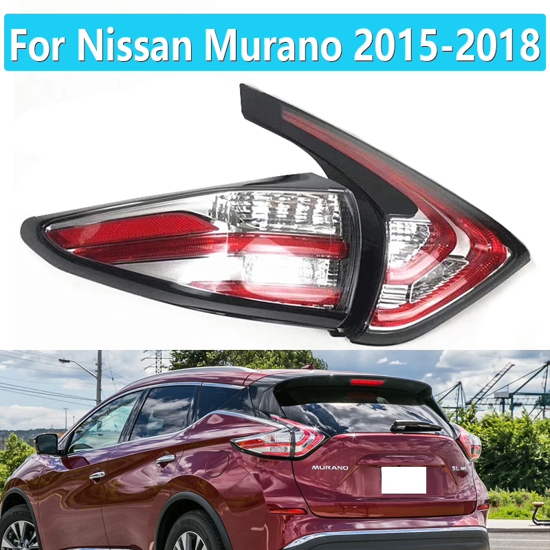 Car Rear Tail Light Brake Light Turn Signal Lamp For Nissan Murano 2015 2016 2017 2018 Car Accessories 265505AA0A 265555AA0B