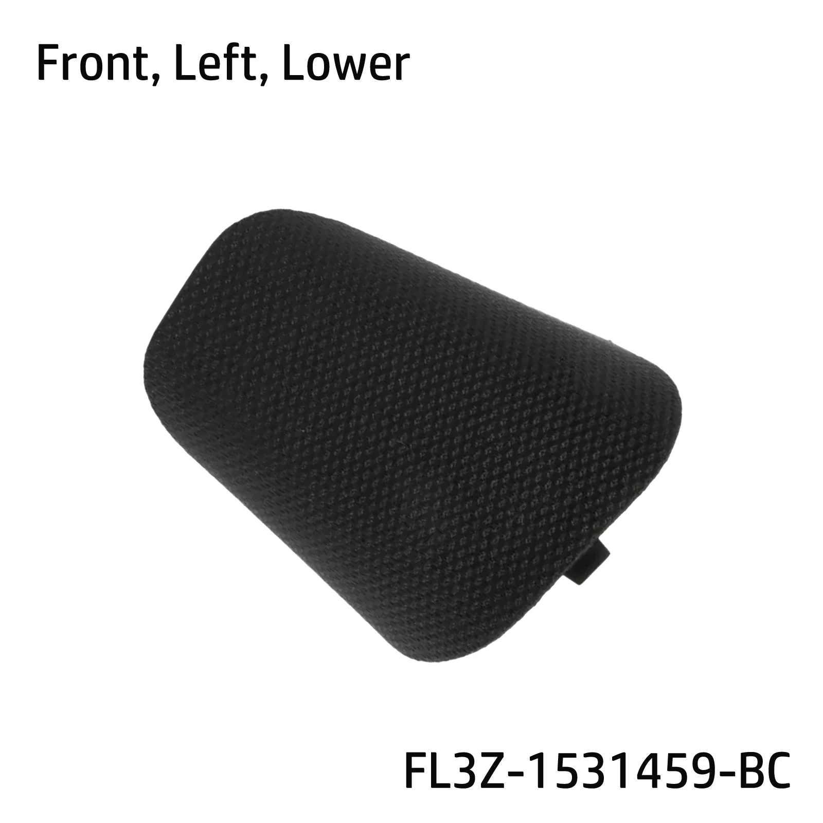 

Auto Accessory Replacement A-Pillar Trim Cap BLACK Aftermarket Part Direct Replacement For Ford F-150 Super Duty