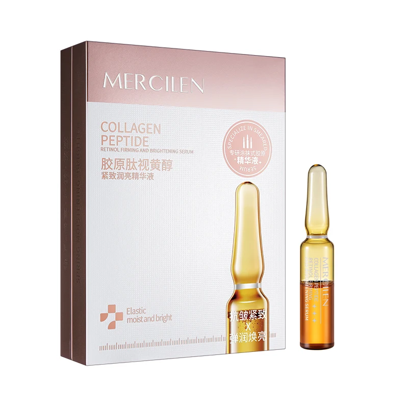Mercilen Kollagen Retinol Straffende Essenz 1,5ml*28 Fläschchen, Befeuchtet und Erhellt die Gesichtshaut, Verleiht der Haut Straffheit und Glanz, Lo – Detail 6