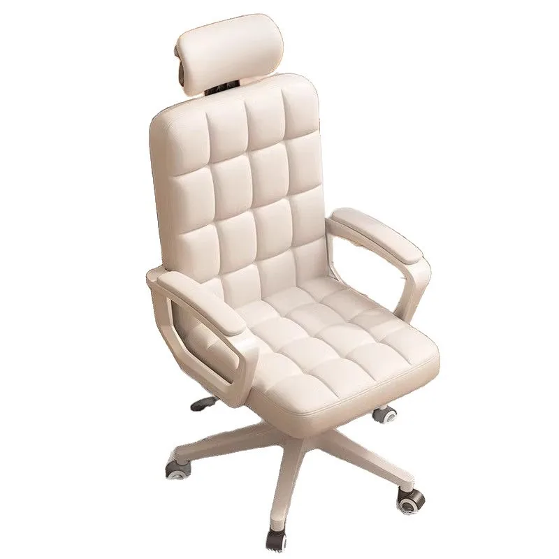 Household Girls Bedroom, Makeup Chair College Student Dormitory Comfortable Sedentary Dormitory Backrest Office Swivel Chair