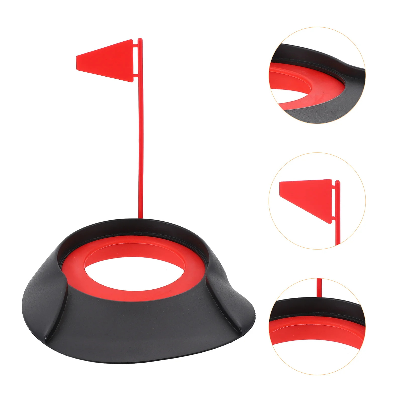 

Plastic Portable Compact Golf Training Aid Lightweight Smaller St Practice Golfs Putter Cups Hole Ball Putting Cup