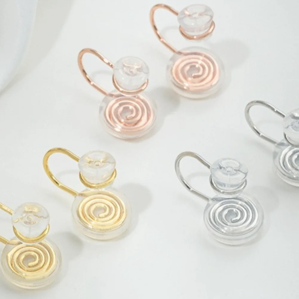 

Сменные спирали от комаров, дисковые зажимы для ушей, 14-каратное золото, универсальный конвертер, украшения для ушей, безболезненные невидимые аксессуары «сделай сам»