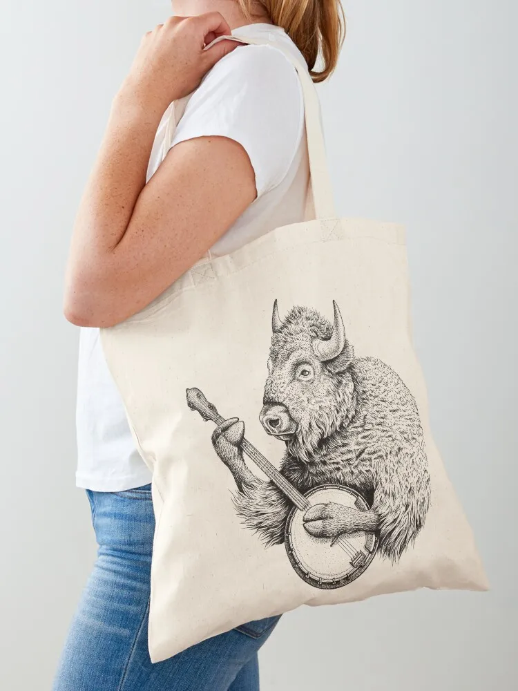 Banjo Bison Tote Bag the tote bag Canvas bag for women luxury women Canvas Tote