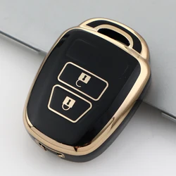 2/3/4 Buttons TPU Remote Key Case Fob Shell Cover For Toyota Aqua Ractis Vitz RAV4 HiAce Land Cruiser Skin Holder 2010 - 2019