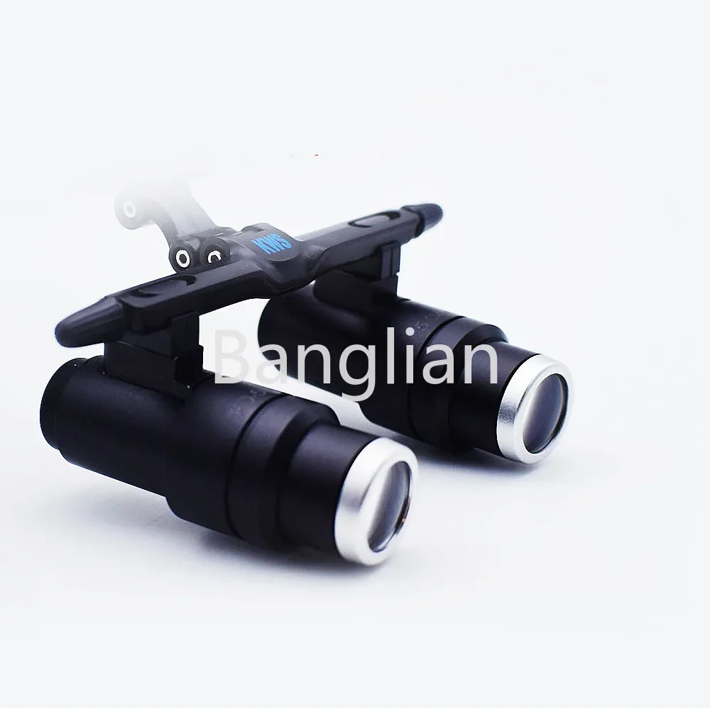 High-power Binocular Dental Loupe, Head-wearing Magnifying Glasses for Medical Operation, Cosmetic Surgery, 4X, 5X, 6X