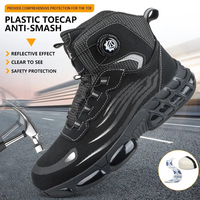 

Best-selling comfortable, breathable, anti-kick, anti-smash, anti-puncture protective shoes, safety shoes, industrial and mining