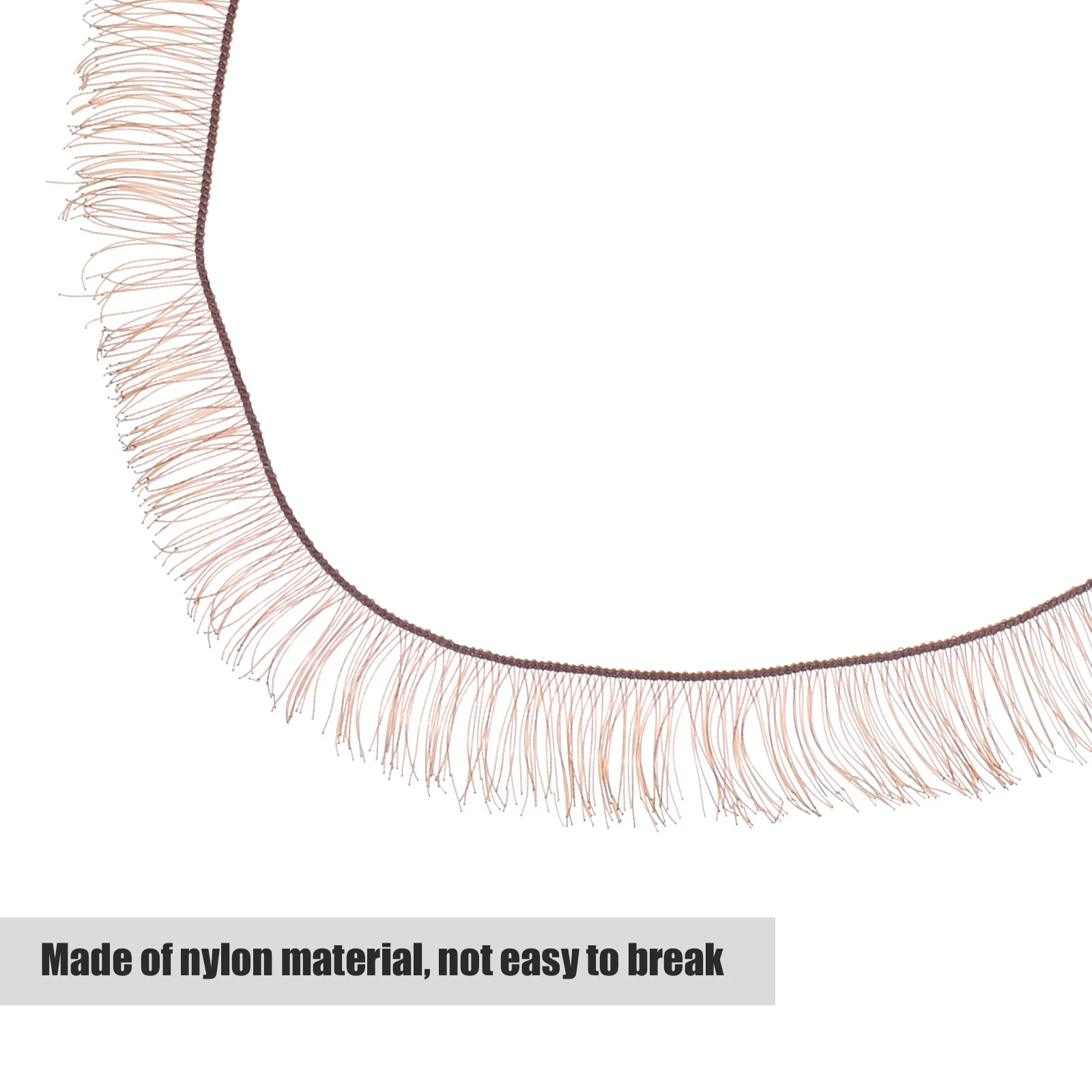 Faux cils réalistes de plusieurs couleurs, bandes de cils artificiels pour bricolage, pour l'artisanat, paquet d'accessoires décoratifs, 4 pièces