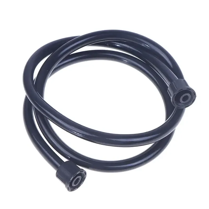 Black PVC Flexible Garden Hose Durable Replacement Pipe for Outdoor Weeding Spraying - Gardening Tool