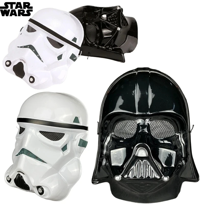 

Маска для косплея Дарт Вейдера из «Звездных войн», пластиковая маска штурмовика для мальчиков и девочек, реквизит для Хэллоуина, карнавала, ролевых игр