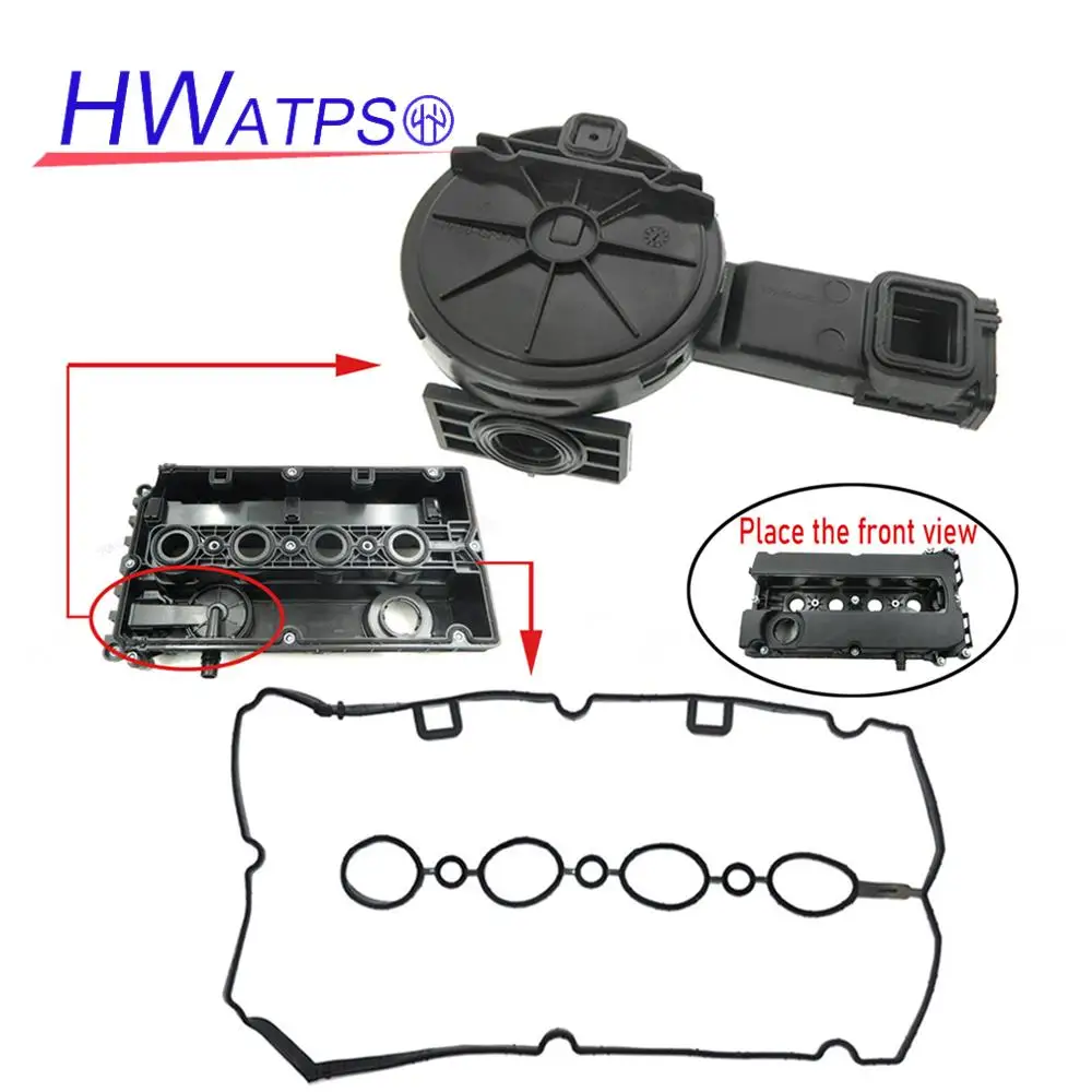 PCV Valve Cover With Gasket For Chevrolet Cruze Sonic Aveo 5 Pontiac G3 Saturn Astra 1.6L 1.8L 08-15 55558673 5607187 55564395