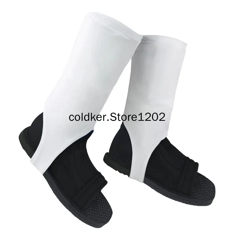 

Аксессуары для Хэллоуина, японское аниме Акацуки, обувь для косплея с белыми чехлами, учиха Итачи, реквизит для костюма, рождественский подарок, сапоги