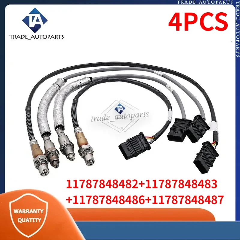 

11787848482 11787848483 11787848486 11787848487 Oxygen Sensor 4PCS For BMW F87 F80 F82 M2 M3 M4 Upstream & Downstream 234-5165
