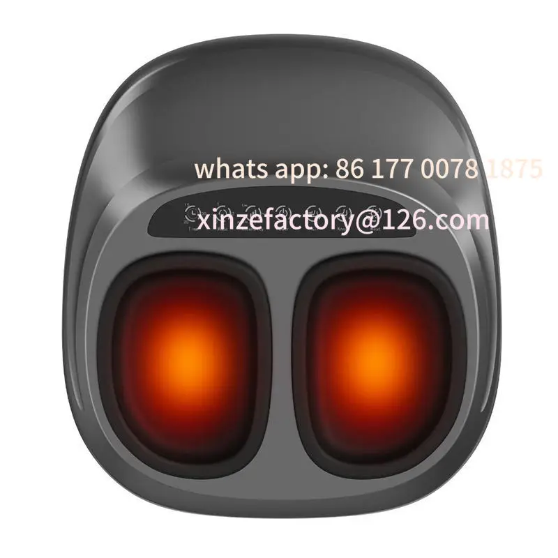 

Настраиваемый электрический массажер для ног, нагревательная терапия, горячее сжатие, разминающий ролик шиацу, расслабление мышц, облегчение боли