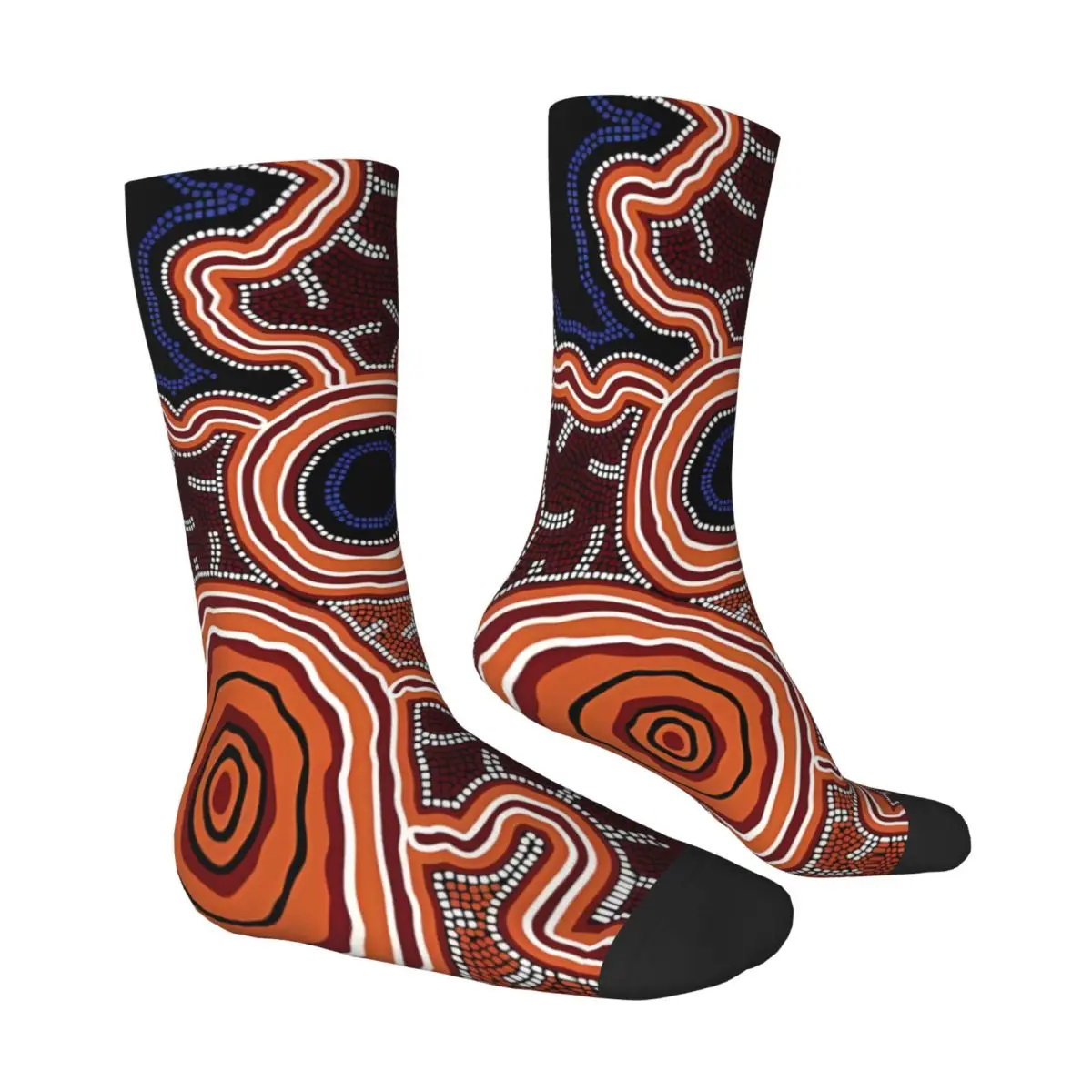 Art Sock Printed Man Polyester