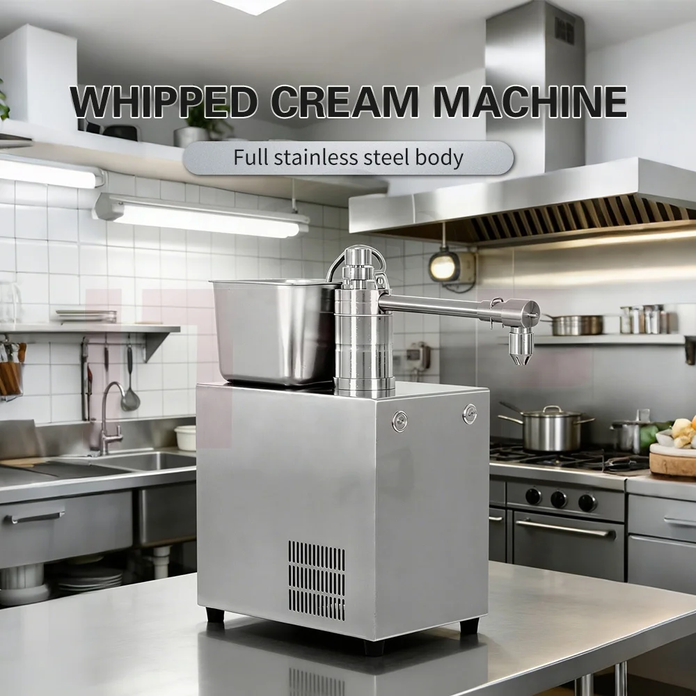 

ITOP Hot Selling Stainless Steel Whipped Cream Making Machine Cake Cream Maker Factory Wholesale Price