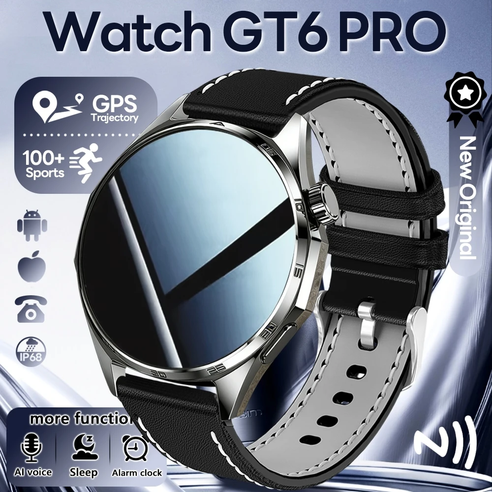�y�Z�[�����z2026�N�V�^NFC Bluetooth�ʘb�X�}�[�g�E�H�b�` �����Y 1.53�C���` �R���p�X���� �X�|�[�c IP68�h�� �S�����X�}�[�g�E�H�b�` HUAWEI Watch GT6�Ή�