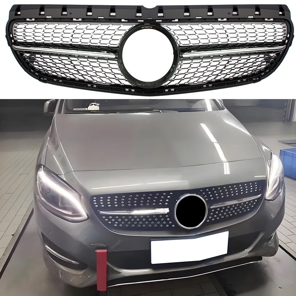 Front Racing Kidney Radiator Fit For Mercedes Benz W246 B-Class B180 B200 B250 2015-2019