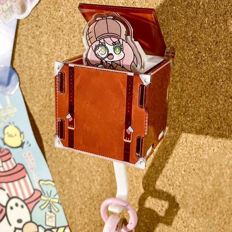 

Декоративная настенная подставка для ключей «Шпионская семья» (Аниа Лауэ), акриловая фигурка, украшение, модный подарок на Хэллоуин