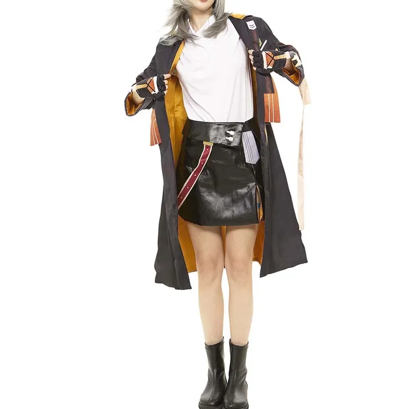 أنثى تريل بليزر تأثيري حلي البدلة فستان بتصميم حالم كبير الحجم تريل بليزر خندق الزي شعر مستعار ل كوميك كون