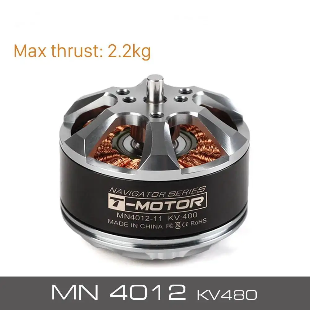 T-motor(T-HOBBY)  MN4012 KV480 specila design high quality brushless electric motor for multirotor copter drones Aircraft planes