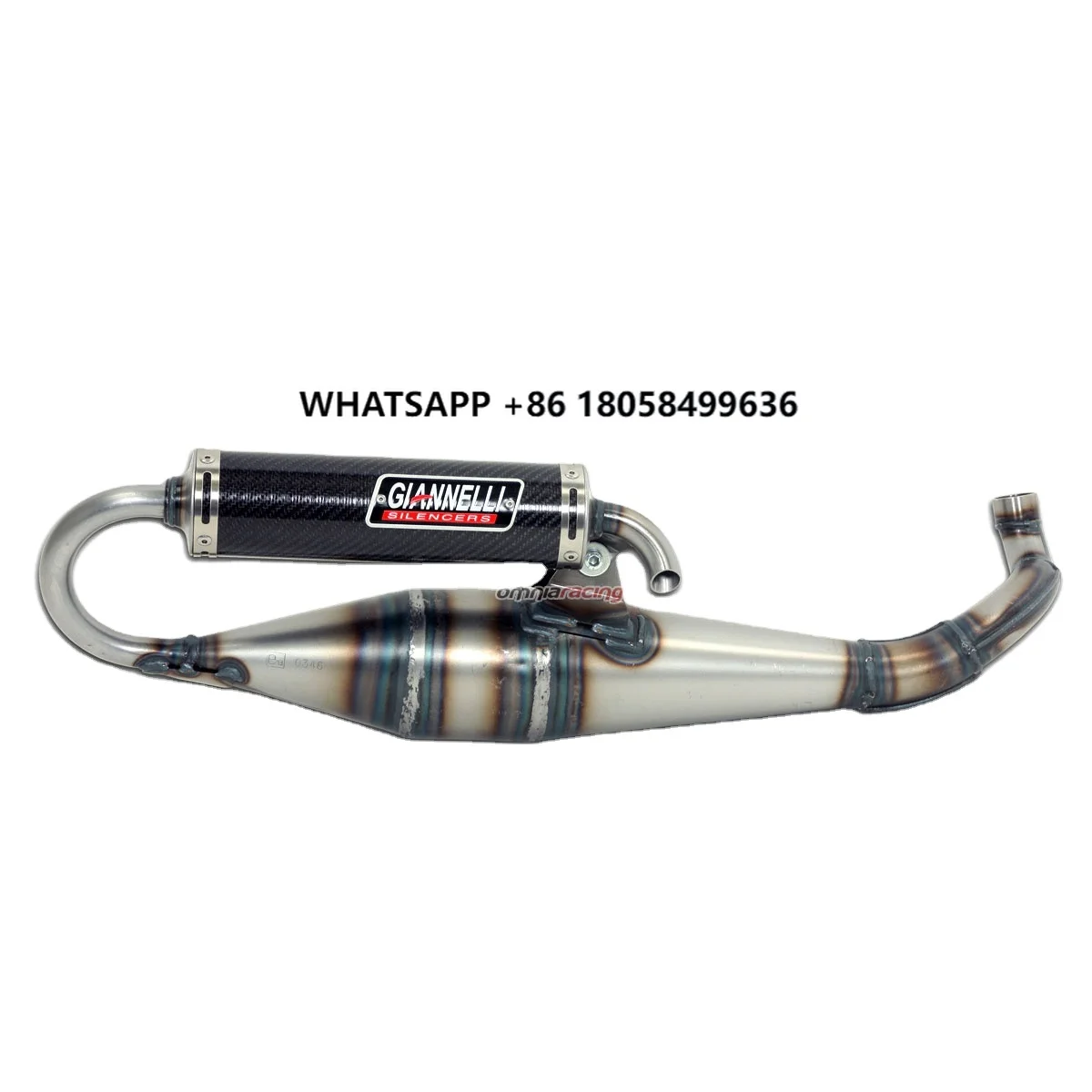 

Premium Quality Giannelli Motorcycle Exhaust Muffler for Mbk Evolis 50 1996 2001 Shot V4