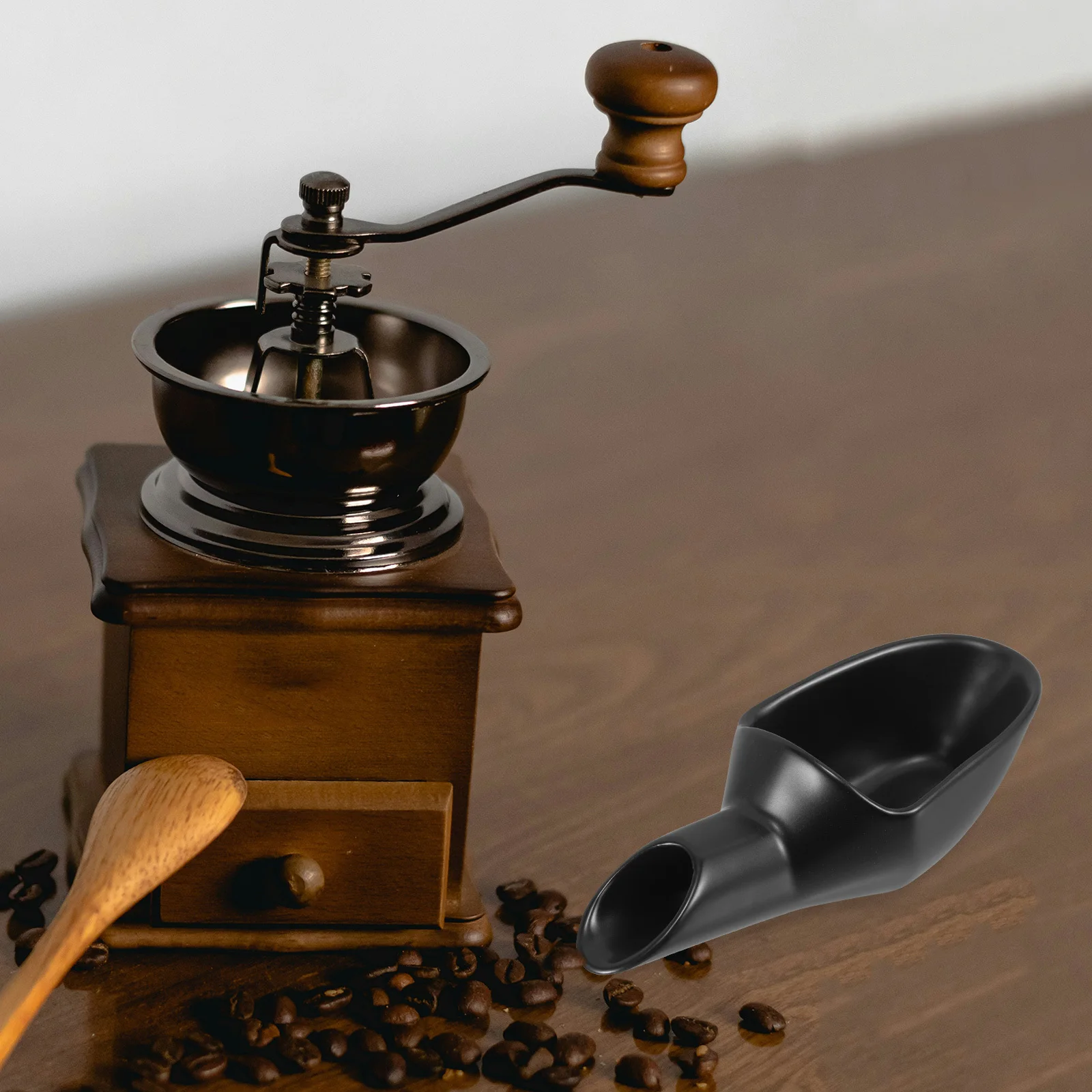 

20G Ceramic Coffee Bean Measuring Scoop Spoon Short Handle For Grounds Dosing Kitchen Baking Scoop Shovel Bean