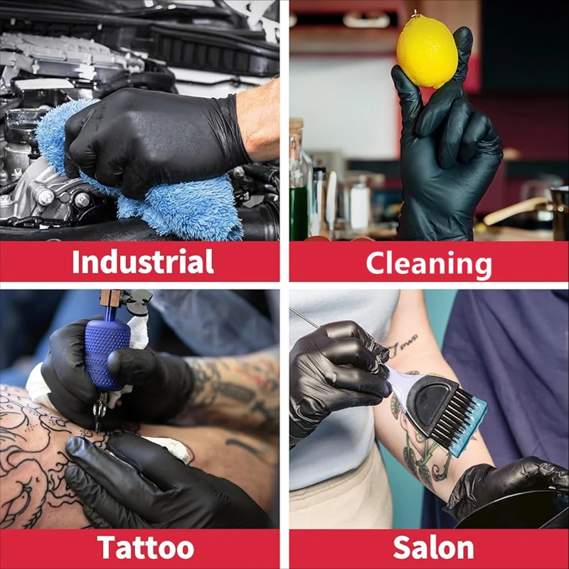 Guantes desechables de nitrilo - Latex Disposable Glove reseña y precio