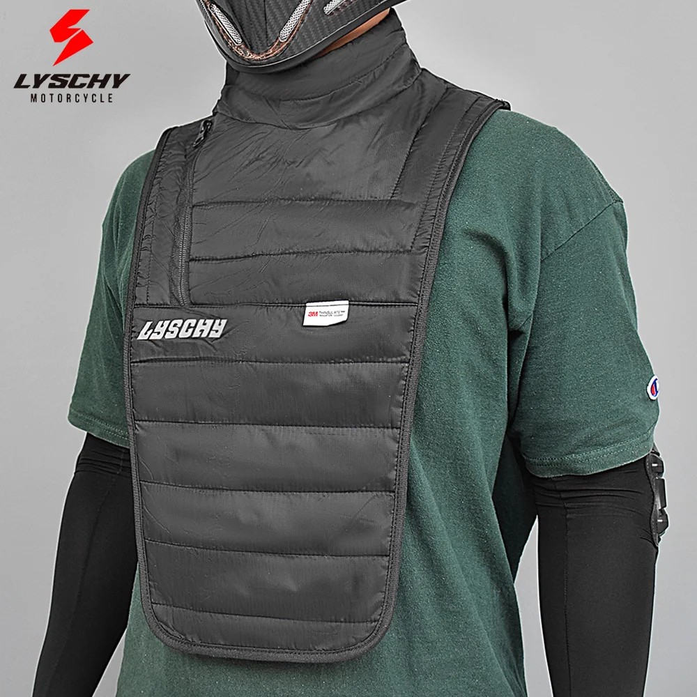 

LYSCHY Winter Windproof Waterproof Motorcycle Warm Scarf Balaclava Mask Moto Riding Ski Chest Warmer Thermal Bib Neck Breathable