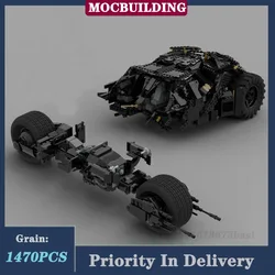 Batmobile UCS Series Technician Model Building Block Assembly MOC Movie Collection Children's Toy Gifts