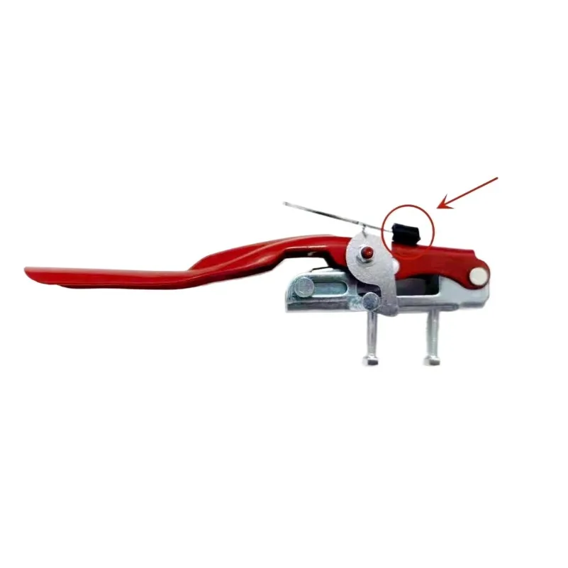Micro tiller self-locking clutch handle handle, free your hands and keep pressing without your hands