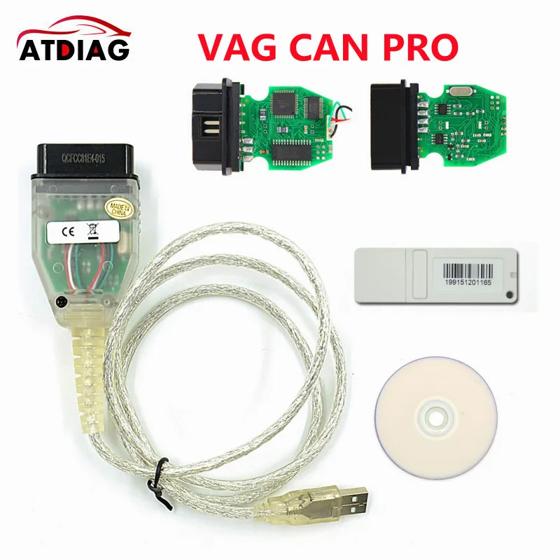 

Профессиональный автоматический OBD2 считыватель кодов VAG CAN PRO 5.5.1, VCP PRO, диагностический сканер V5.5.1, VAG CAN BUS K-Line, многофункциональный