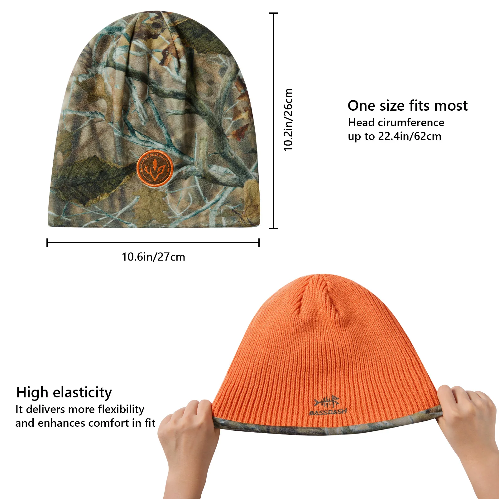BASSDASH Wende-Wintermütze aus – Beanie Cuffed Knit Bewertung und Preis