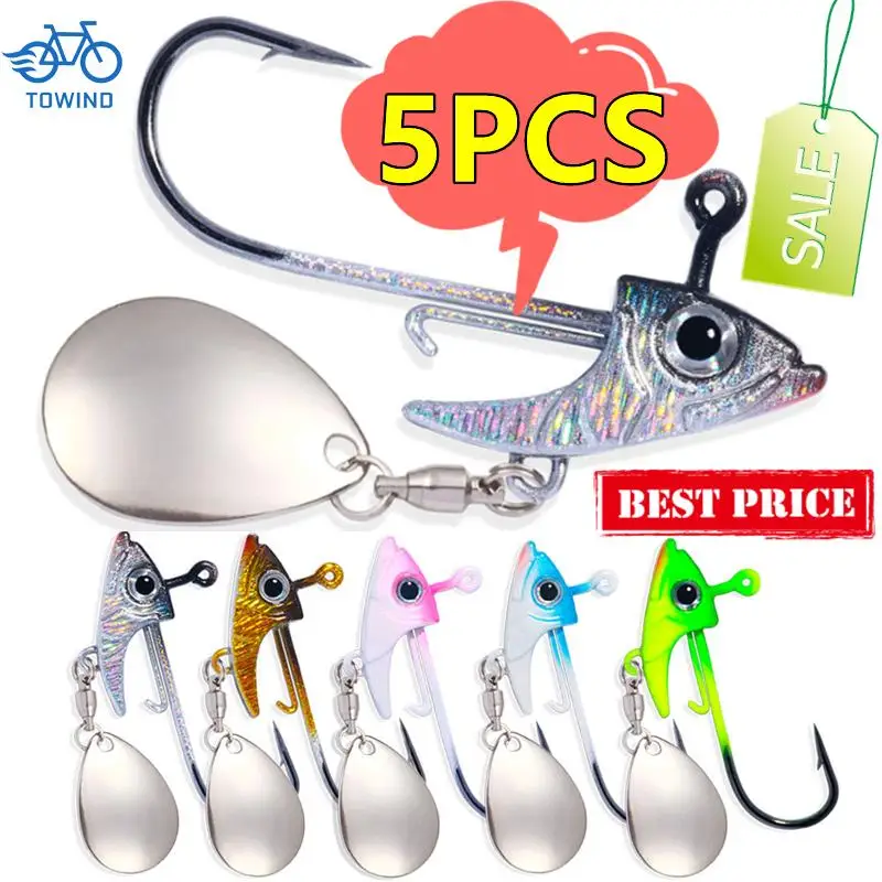5PCS Fishing Jig Ho…