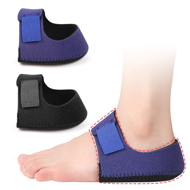 

Sdotter 1pair Heel Protector Gel Heel Cup Heel Cushion Support for Plantar Fasciitis Heel Pain Achilles Tendinitis Dry Cracked H