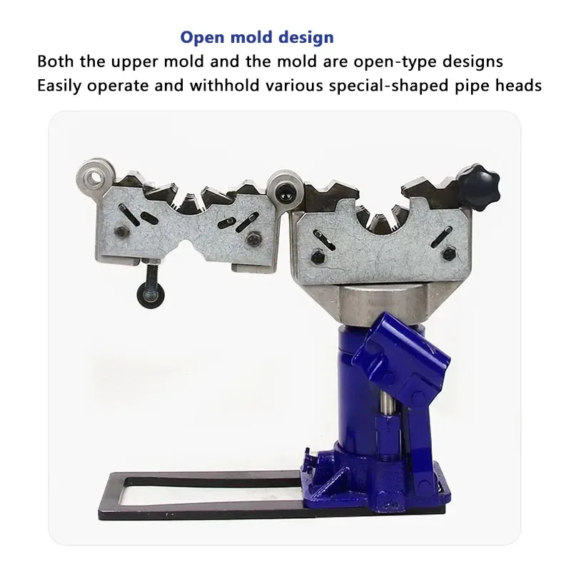 N-e-w Clamshell Car A Conditioning Pipe Crimping Machine A-ir Conditioning Hose PipeHe Hydraulic Crimping To-ol