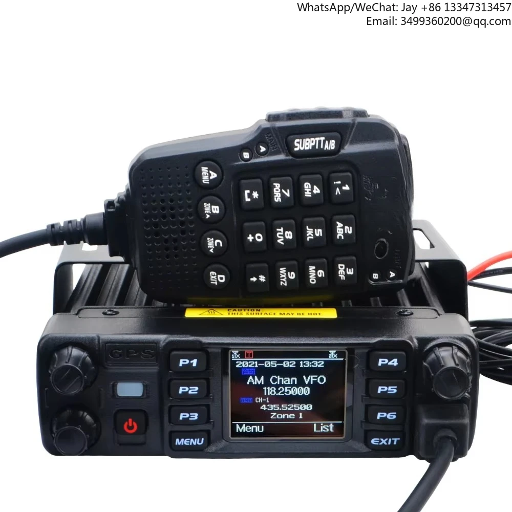 

Радиостанция AT-D578UV Plus VHF/UHF с функцией приема авиационного диапазона, GPS, APRS, Bluetooth, PTT, DMR, цифровым ретранслятором, FM и шифрованием AES256