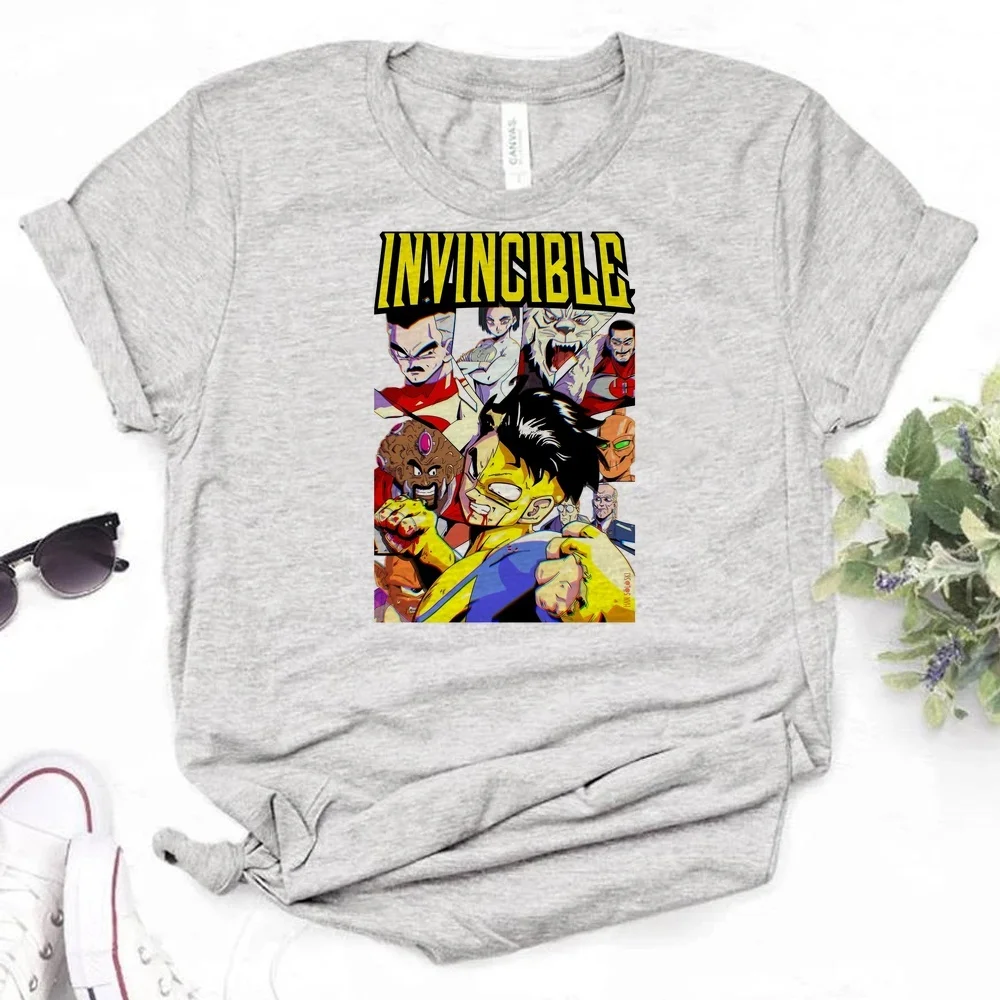 Invincible shirt girl streetwear clearance sales cheap cutecore Psychedelic top tees y2k graphic party cutecore