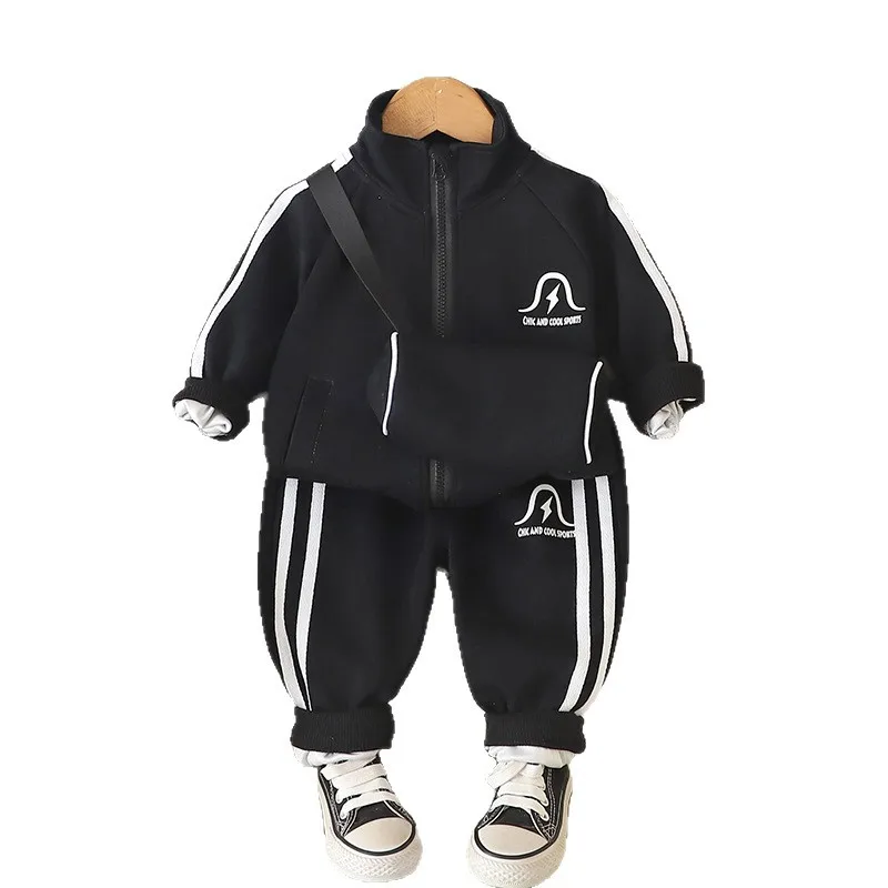 

New Spring Autumn Baby Clothes Children Boys Sports Jacket Pants 2Pcs/Sets Kids Girls Clothing Infant Costume Toddler Tracksuits