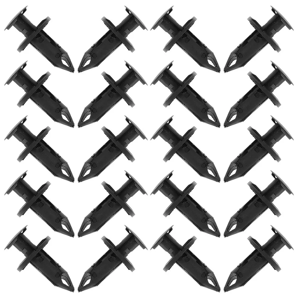 

100 Pcs Bumper Clips Car Fastener Rivet Automotive Front Bumpers Long Lasting Selected Resistance Easy
