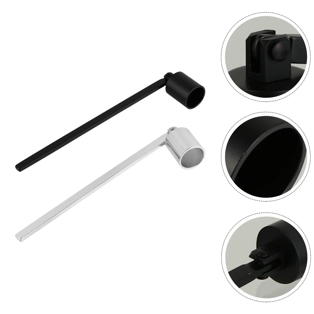 2 قطعة السنافر المحمولة آمنة إطفاء سبيكة سدادات المنزل حفل زفاف استخدام الفتيل المنزلية يغطي الروائح أداة