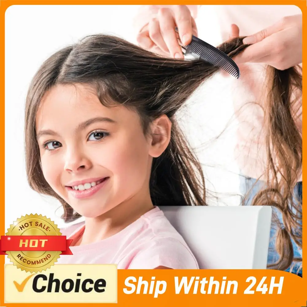 

Антистатическая расческа для укладки волос с длинной тонкой ручкой, мелкозубчатая расческа для женщин и мужчин, для распутывания и начеса волос у корней