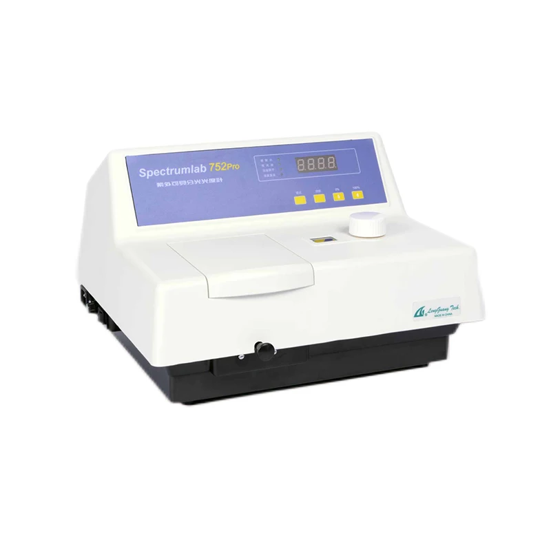 

752PRO УФ-Вис спектрофотометр Диапазон длины волны 190-1100 нм Нормальная лампа